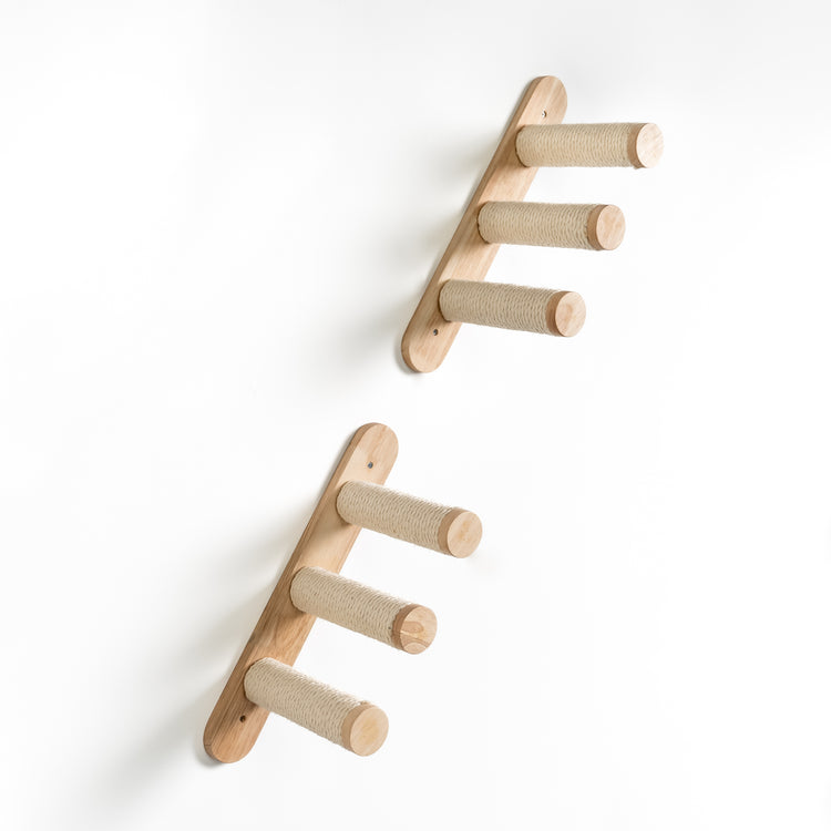 Wandmeubel Klimmuur Kat - Ladder Set (Beige)