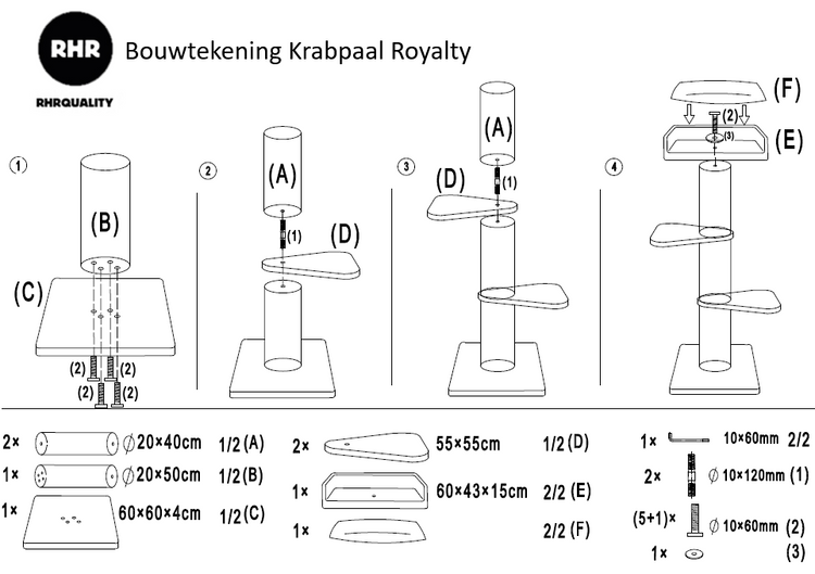 Krabpaal Royalty (Crème)